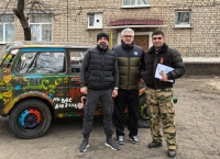 Молодые депутаты передали военнослужащим гуманитарную помощь