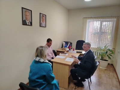 Депутат провел прием граждан по личным вопросам