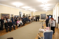 Выставка художественных работ, посвященная юбилею Победы, открылась в Ставрополе