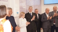 В Арзгире торжественно открыли новую районную поликлинику