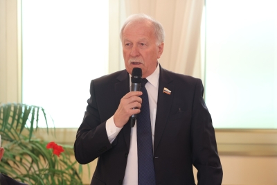 Николай Великдань поздравил защитников Отечества с наступающим праздником
