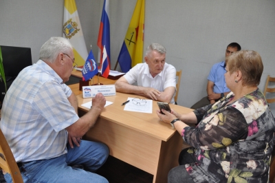 Депутат провел прием граждан по личным вопросам