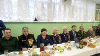 20 февраля Депутат Думы Ставропольского края по одномандатному избирательному округу №12 В.Н. Муравьева приняла участие в чествовании, посвященном Дню Защитника Отечества.