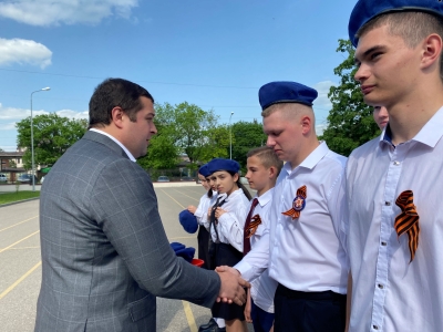 Николай Лопатин помог ессентукскским юнармейцам