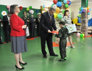 Парад дошкольных войск