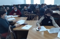 Любовь Хенкина встретилась с главврачом Андроповской районной больницы