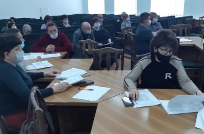 Любовь Хенкина встретилась с главврачом Андроповской районной больницы