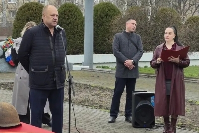 Депутат краевой Думы Сергей Шевелев принял участие в церемонии передачи останков воина Великой Отечественной войны