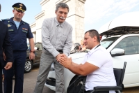 Информация об участии в церемонии вручения специализированных автомобилей ветеранам СВО 21 августа 2025 года
