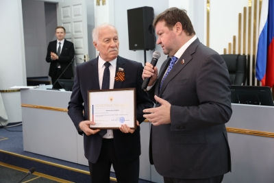 Николай Великдань награжден Почетной грамотой Совета Федерации