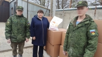 Валентина Муравьева направила пасхальные наборы бойцам на СВО