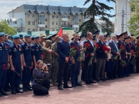 Информация об участии в возложении цветов к мемориалу "Вечная слава" 22.06.2024 г.