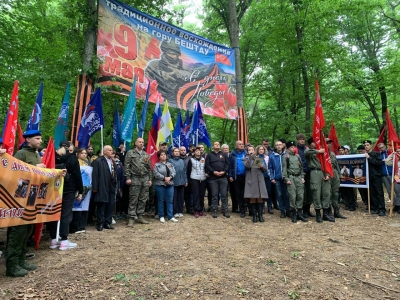 Члены Молодежного парламента приняли участие в торжественных мероприятиях, посвященных 79-ой годовщине Победы в Великой Отечественной войне