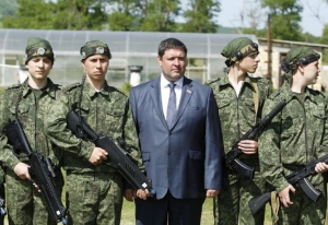 Военно-патриотическая игра "Лазертаг" в Спасо-Преображенском центре
