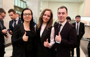 Участие в заседании Молодежного парламента при Государственной Думе