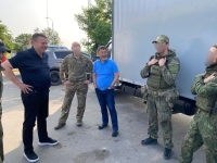 Заурбек Шерпеев передал гуманитарную помощь бойцам в зоне СВО
