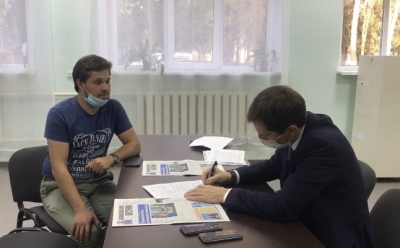 Приём граждан  в селе Сенгилеевском