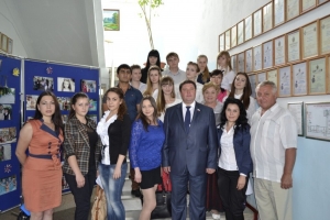 Встреча с преподавателями и студентами Российского государственного социального университета