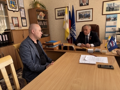 Александр Сидорков провел прием граждан