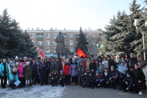 11.01.2018 г. в г. Минеральные Воды состоялся торжественный митинг, посвященный 75-летию освобождения города Минеральные Воды от немецко-фашистских захватчиков